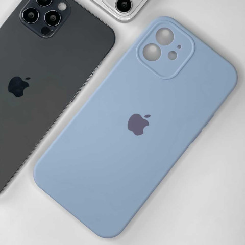 Чохол Silicone Case Full Camera на iPhone 12 Lilac Чохол Silicone Case Full Camera на iPhone 12 Lilac
